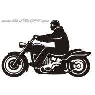 Naklejka - Jestem motocyklistą  JM 054 - 054.jpg