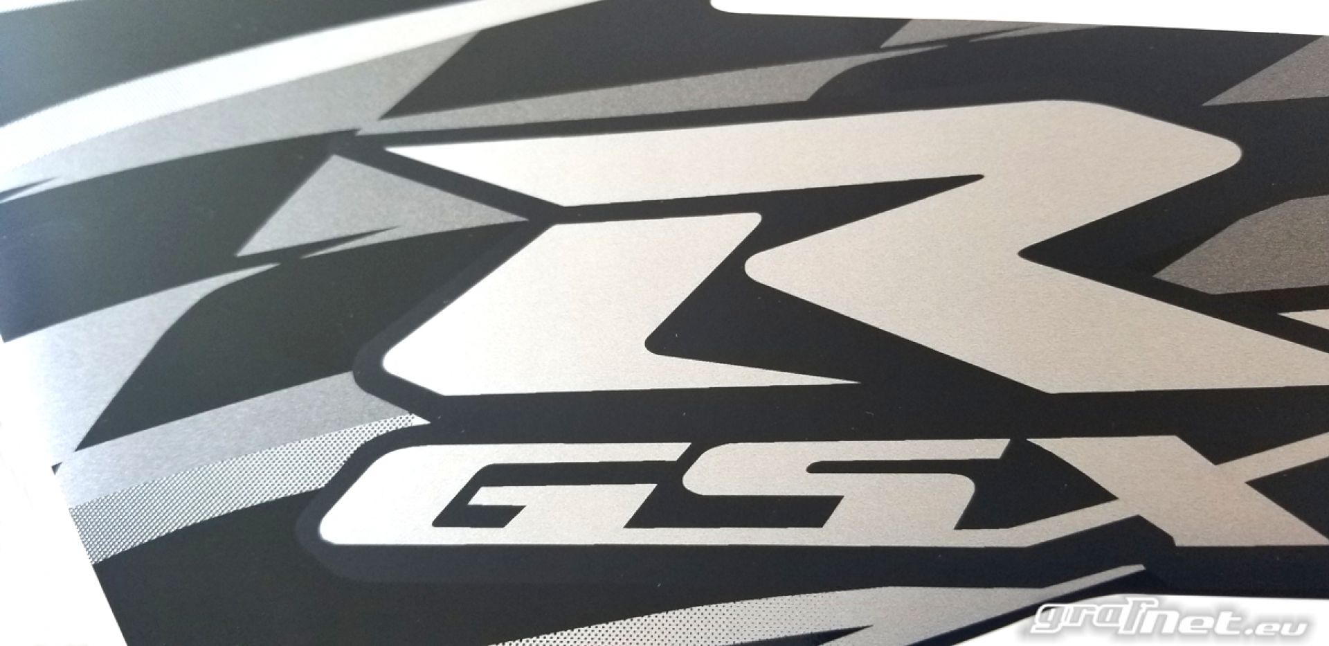 Naklejki Suzuki Gsx R Czarno Grafitowy Naklejki Na