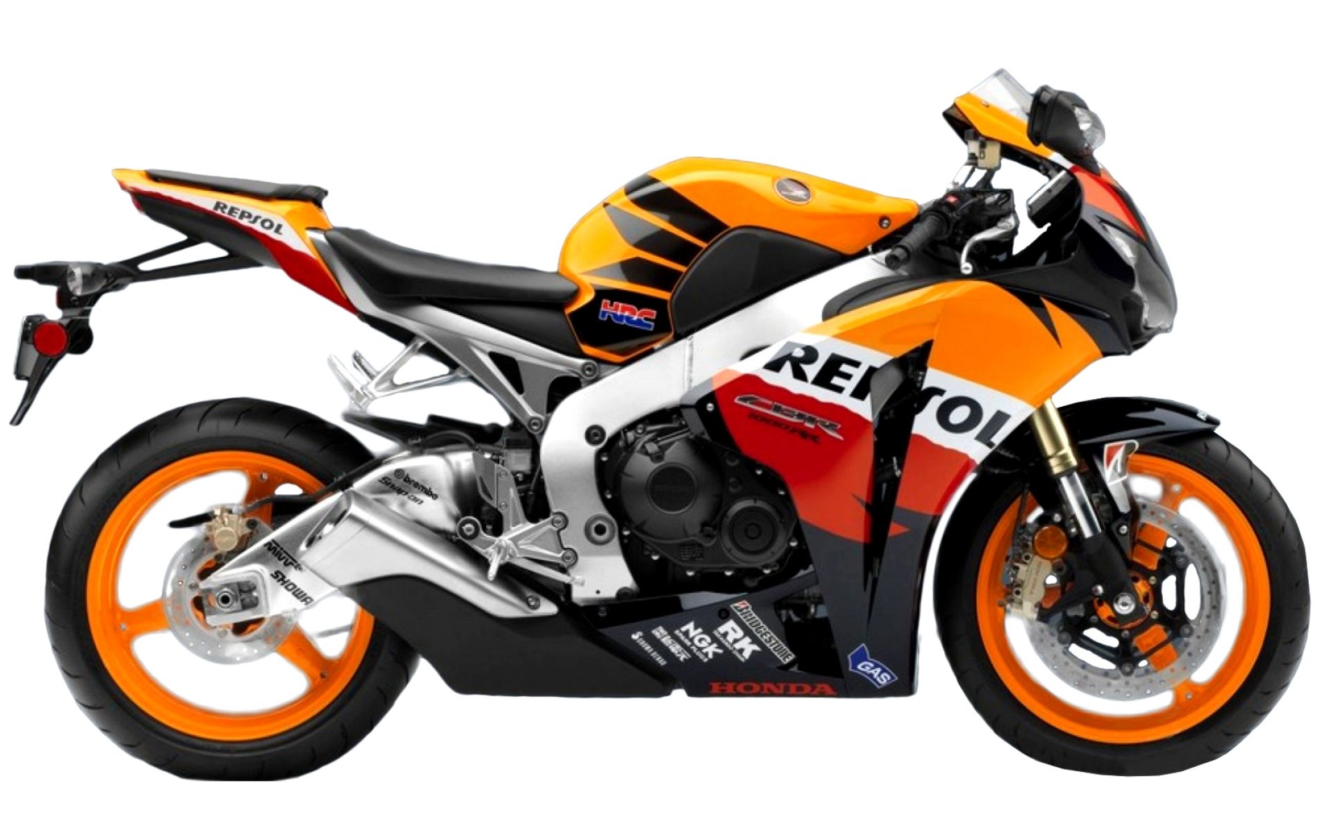 Naklejki Honda CBR 1000RR 2009 REPSOL NAKLEJKI NA MOTOCYKLE Honda