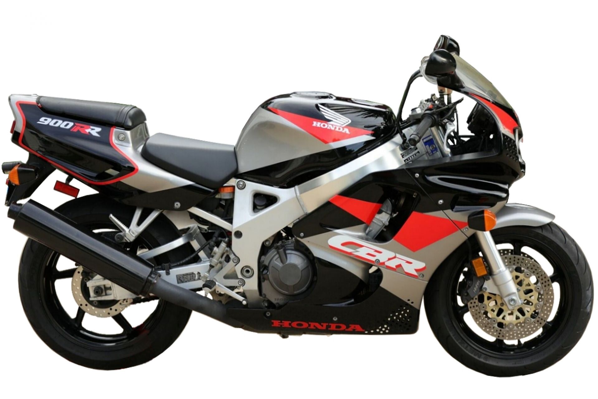 Naklejki Honda Cbr Rr Czarno Srebrno Czerwona Us