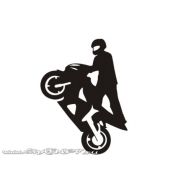 Naklejka - Jestem motocyklistą  JM 004 - 004.jpg