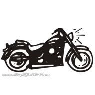 Naklejka - Jestem motocyklistą  JM 013 - 013.jpg