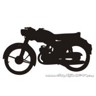 Naklejka - Jestem motocyklistą  JM 014 - 014.jpg