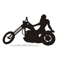 Naklejka - Jestem motocyklistą  JM 055 - 055.jpg