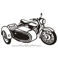 Naklejka - Jestem motocyklistą  JM 061 - 061.jpg