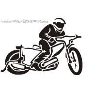 Naklejka - Jestem motocyklistą  JM 062 - 062.jpg