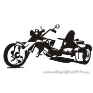 Naklejka - Jestem motocyklistą  JM 068 - 068.jpg