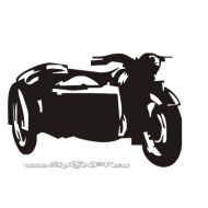 Naklejka - Jestem motocyklistą  JM 072 - 072.jpg
