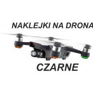ZESTAW NAKLEJEK NA DRONA - NAKLEJKI CZARNE NA BEZBARWNEJ FOLII - dron_naklejki_11.jpg