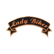 Naszywka NS 019 Lady Biker 27cm pomarańczowa - grafnet_naszywka_ns_019_lady_biker_pomaranczowa.jpg