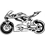 Naklejka - Jestem motocyklistą  JM 087 - jm_087.jpg