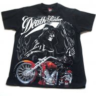 Koszulka bawełniana z dwustronnym nadrukiem DTG - DEATH RIDER - koszulka_dtg_death_rider.jpg
