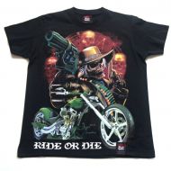 Koszulka bawełniana z dwustronnym nadrukiem DTG - RIDE OR DIE - koszulka_dtg_ride_or_die.jpg