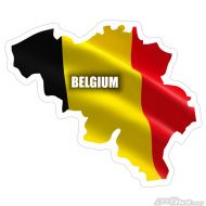 NAKLEJKA WYPRAWOWA NW BELGIUM 001 / BELGIA 001 - nw_belgium_001.jpg