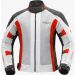 Kurtka motocyklowa BUSE Summer Flash czarno-biała L/52