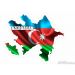 NAKLEJKA WYPRAWOWA NW AZERBAIJAN 001 / AZERBEJDŻAN 001