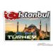 NAKLEJKA WYPRAWOWA NW TURKEY 004 ISTANBUL / TURCJA 004 ISTANBUŁ