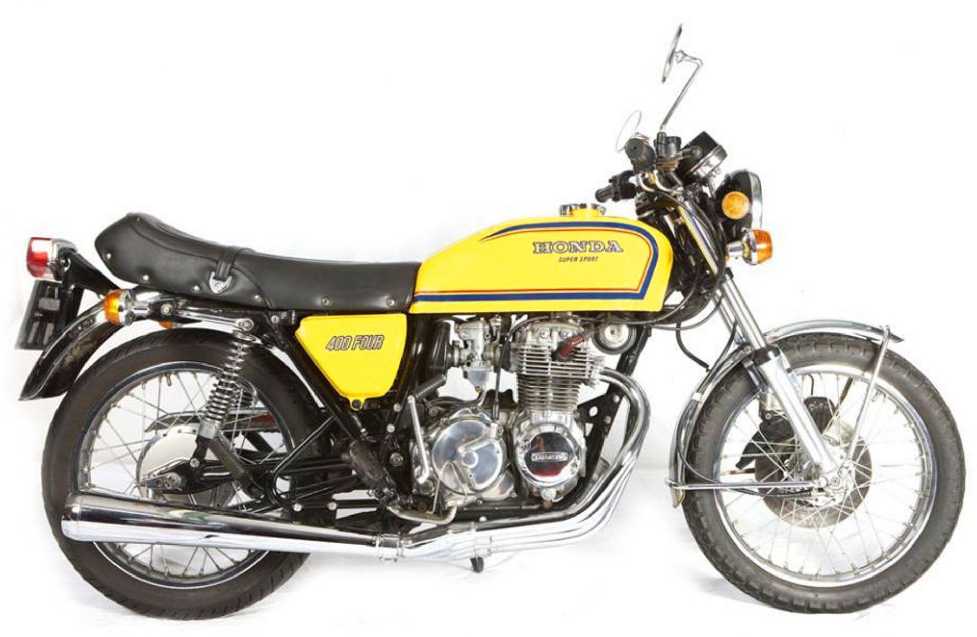 Drapeau Bannière Honda CB 400 Four - Polyester Multicolore, Neuf
