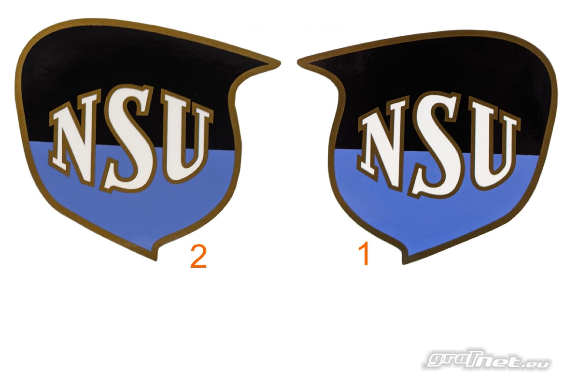 Nsu Sticker Naklejki NSU OS/OSL - - NAKLEJKI NA MOTOCYKLE NSU - GRAFNET.EU